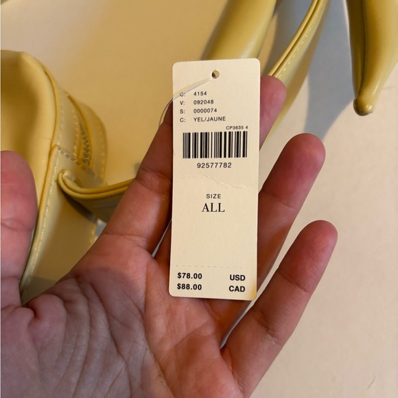 Maeve by Anthropologie light yellow shoulder purse - Picture 5 of 8